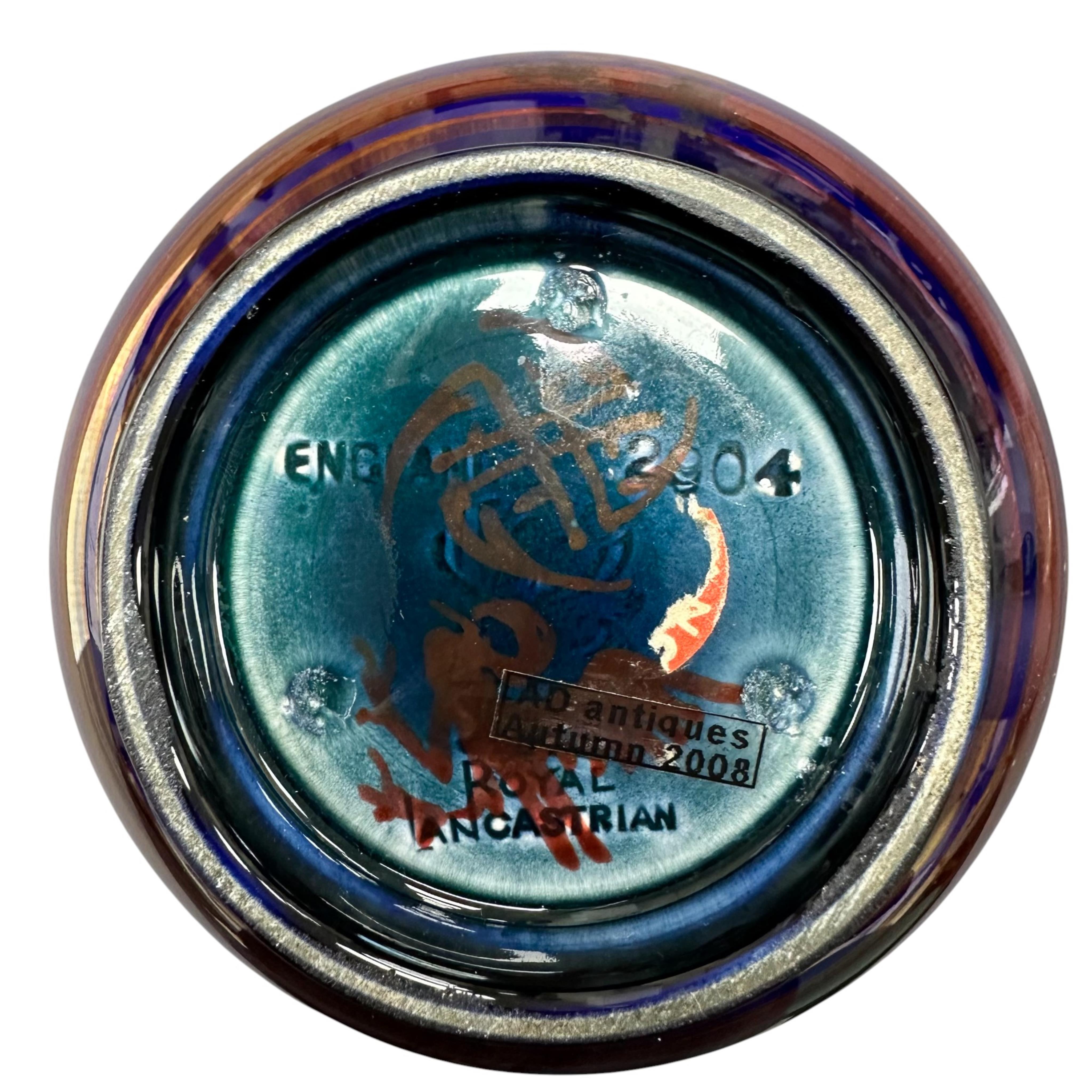 Gordon M. Forsyth (1879–1952) for Pilkingtons Royal Lancastrian: A copper lustre bottle vase